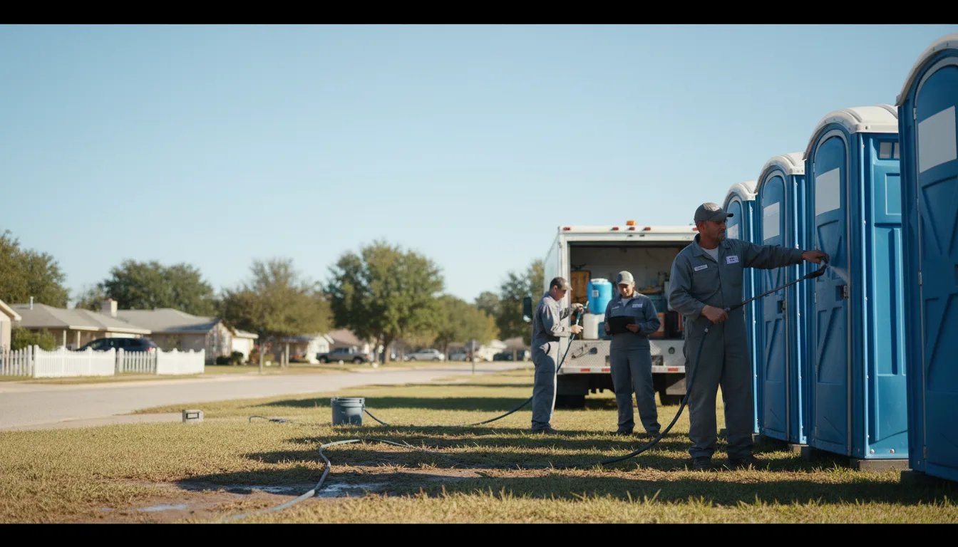 Long-Term Portable Toilet Rental in Claremont, SD near me